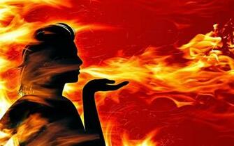 Unique HD Wallpaper 4u 3d Abstract Fire