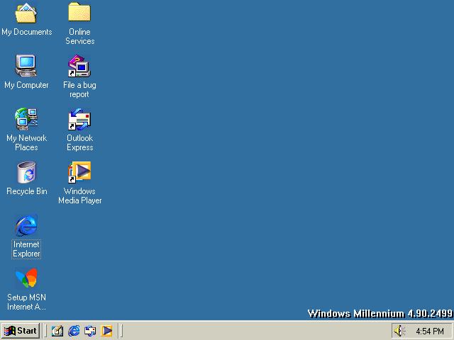 Windows Millennium Edition Me Beta Reed