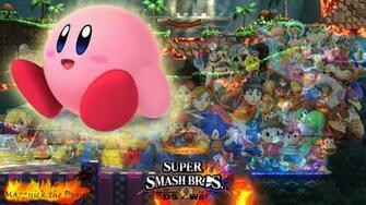 Ssb4 Wallpaper Kirby By Mazznick