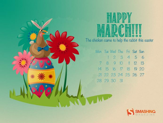 Desktop Wallpaper Calendars March Smashing Magazine