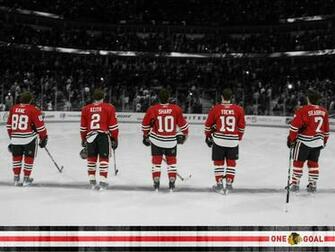 Best Hockey Player Of Chicago Jonathan Toews And His Team Wallpaper