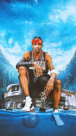 Tyson Beck Allen Iverson Wallpaper Rockin Black Or Blue