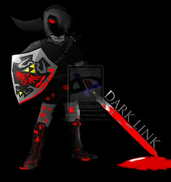 The Legend Of Zelda Dark Link By Miqle Boy