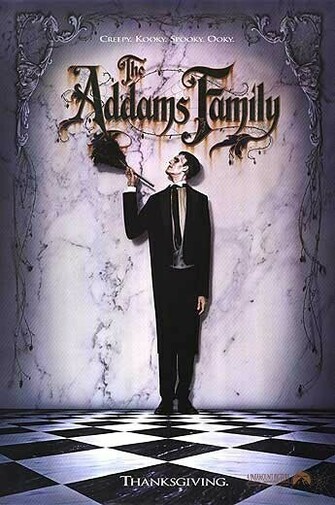 Addams Family Poster Cover