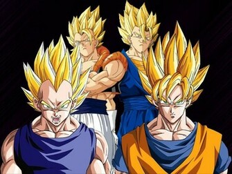 Wallpaper Son Goku Super Saiyan Dragon Ball