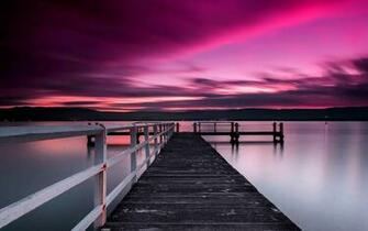 Wonderful Pier Wallpaper L2732