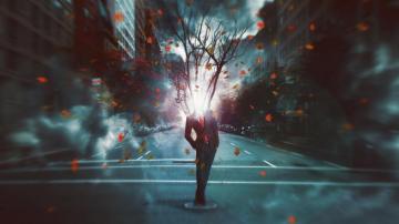 Wallpaper 4k Horror Exploded Head Fantasy Art