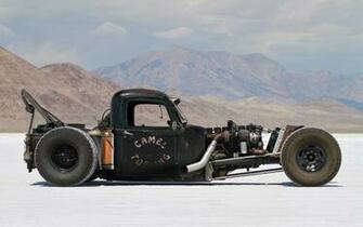 Rat Rod Truck Wallpaper