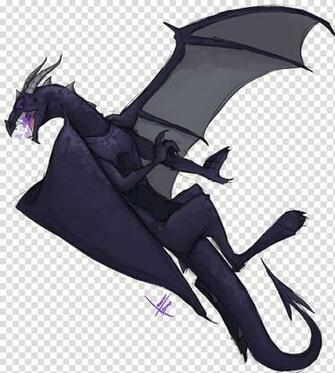 Minecraft Drawing Dragon Herobrine Enderdragon Transparent