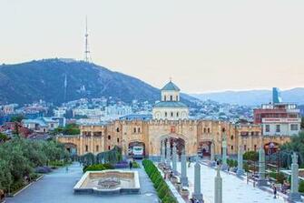 HD Wallpaper Georgia Tbilisi Travel Church City Tourism