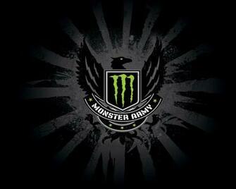 Monster Energy Drink Logo Tattoo
