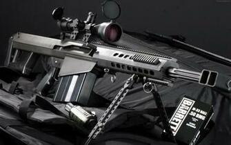 Sniper Rifle Scope M82a1 Light Fifty Bullets M82