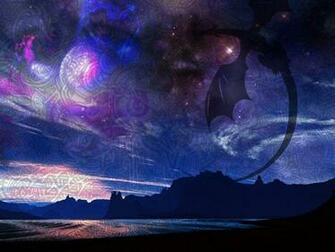 Purple Dragon Wallpaper