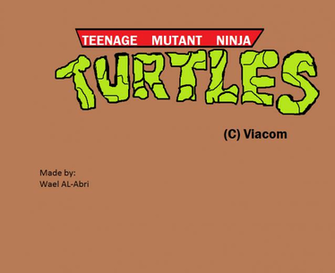 Classic Ninja Turtles Logo By Wael Sa