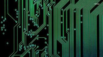 Electronic Circuit Wallpaper Digital Art