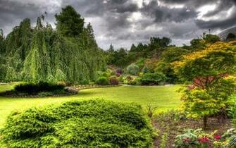 Elizabeth Garden Vancouve UHD Pink Wallpaper