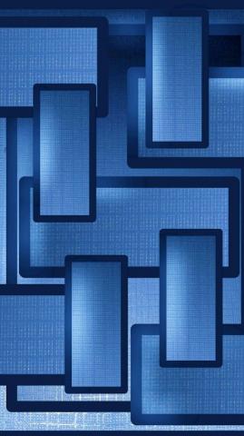 Blue Boy Color Wallpaper iPhone Abstract Background
