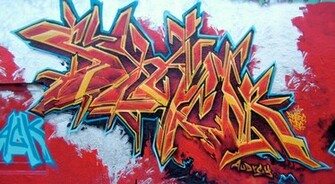 New Font Style Graffiti Red Letters Keusta Net