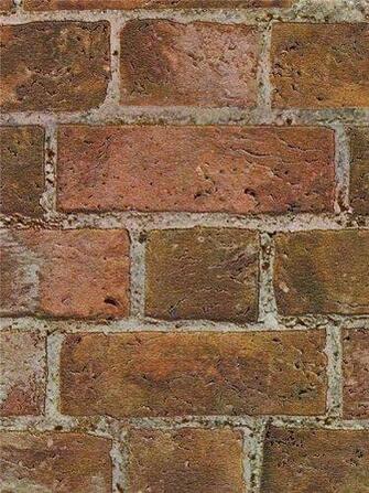 Of Wallpaper Red Brick Thick Cushion Textured Vinyl Looks Real Up