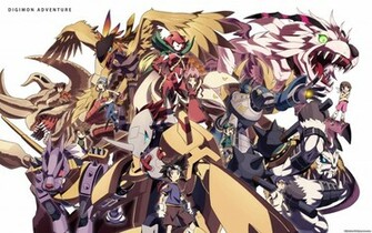 Digimon Wall Height Wallpaper Full HD