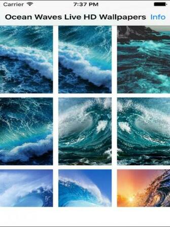 Ocean Waves Live HD Wallpaper On The App Store