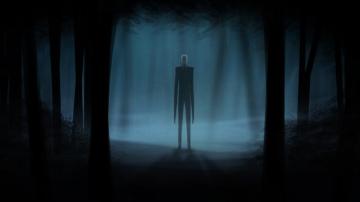 Slender Man Creepy Dark Videogames Horror Trees