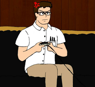 Angry Video Game Nerd By Soryukey