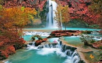 Wild Nature Waterfall Screensaver Now With Sound Effects And