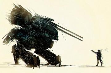Metal Gear Solid Art Poster