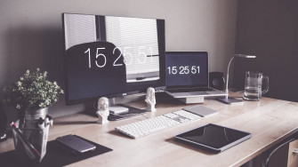 Computer Desk Wallpaper