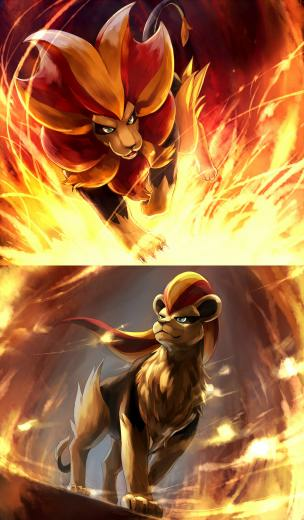 Pyroar By Geeky Stuff Pokemon Pictures Rules