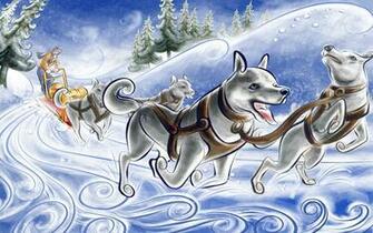 Dog Sled Wallpaper HD