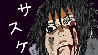 Naruto Shippuden Sasuke Face Wallpaper