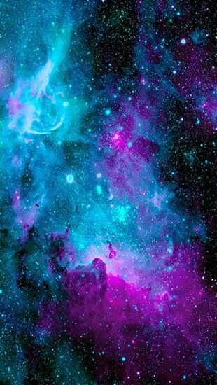 Trippy iPhone Background Nebula Wallpaper