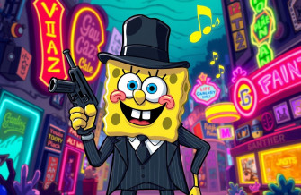Gangster Spongebob Wallpaper