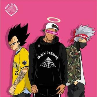 Naruto Bape Supreme Wallpaper Top