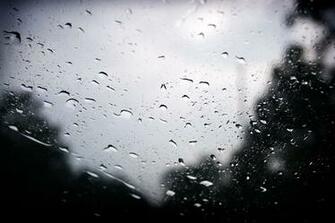 Rain On Glass Wallpaper Windows Desktop