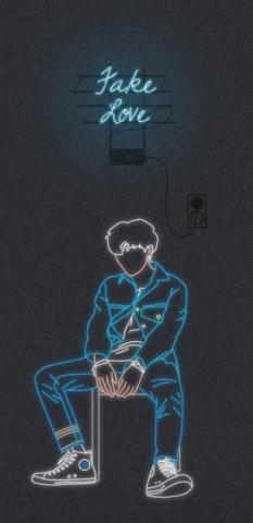 Fake Love Wallpaper In My Feelings