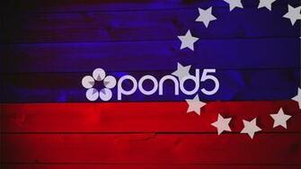 4k Political Campaign Background Logo Abstract Art Vote Loopable