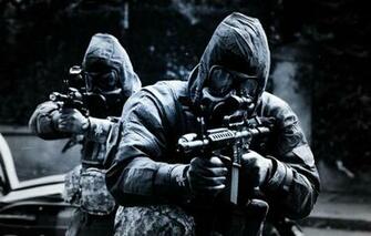 Wallpaper Weapons Gas Mask Soldiers Special Forces Sas Image