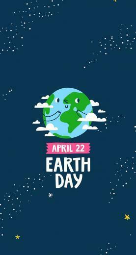 Ariana Grande On Walltpapers Cartoon Earth Day iPhone