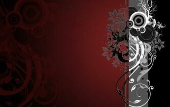 And Black Background Desktop Cool Red Wallpaper