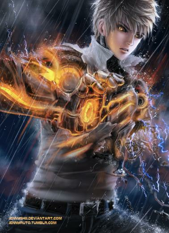 One Punch Man Genos By Jennyshiii