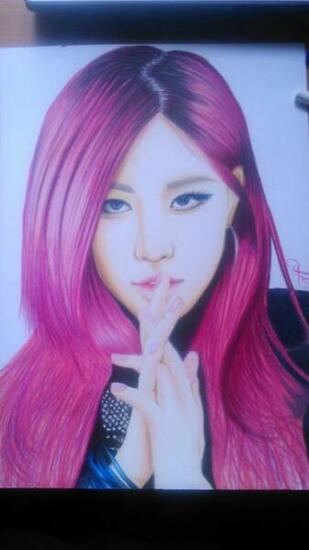 Rose From Blackpink By Lanyonette