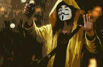V For Vendetta Computer Wallpaper Desktop Background