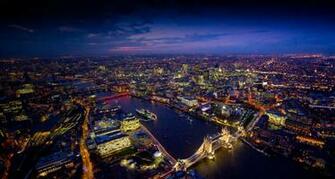 London Skyline Tower Bridge At Night Jason