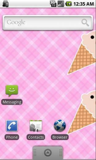 Cute Ice Cream Wallpaper Screenshot
