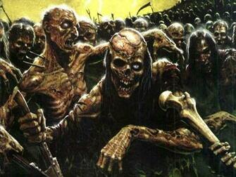 Zombie Computer Wallpaper Desktop Background Id