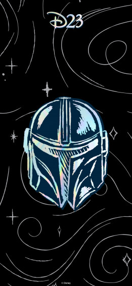 Phone Wallpaper Mando Helmet D23