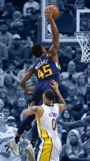 Donovan Mitchell Wallpaper I Made For A Friend Utahjazz